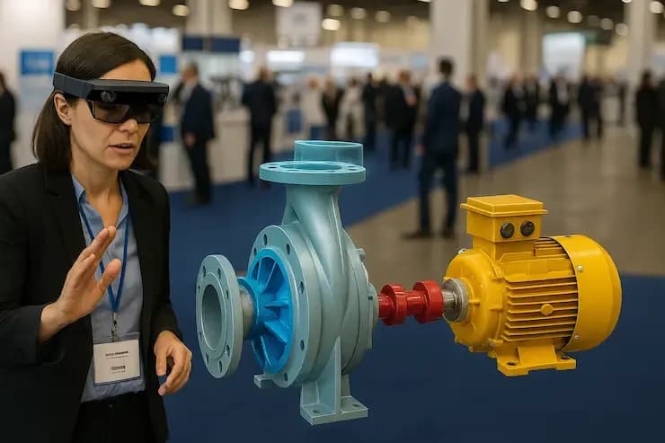 Produktvisualisierung an der Messe