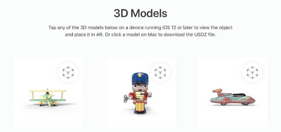 3D Modelle für Augmented Reality