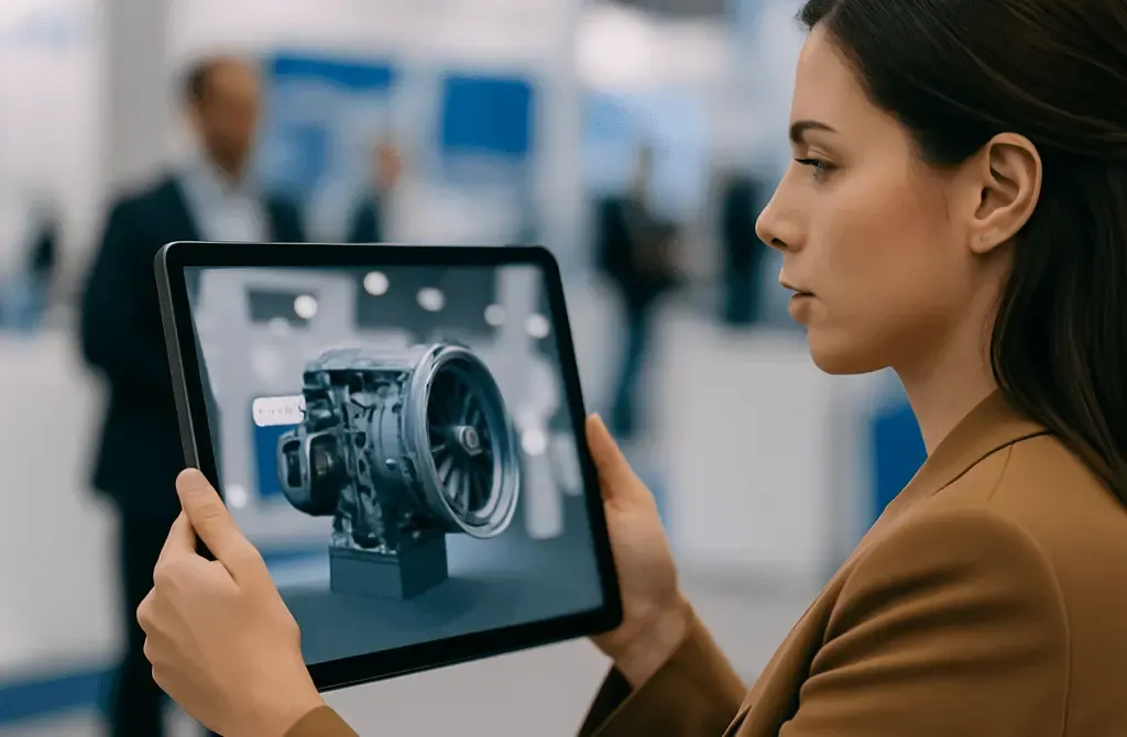 B2B-Produktpräsentation für die Industrie
