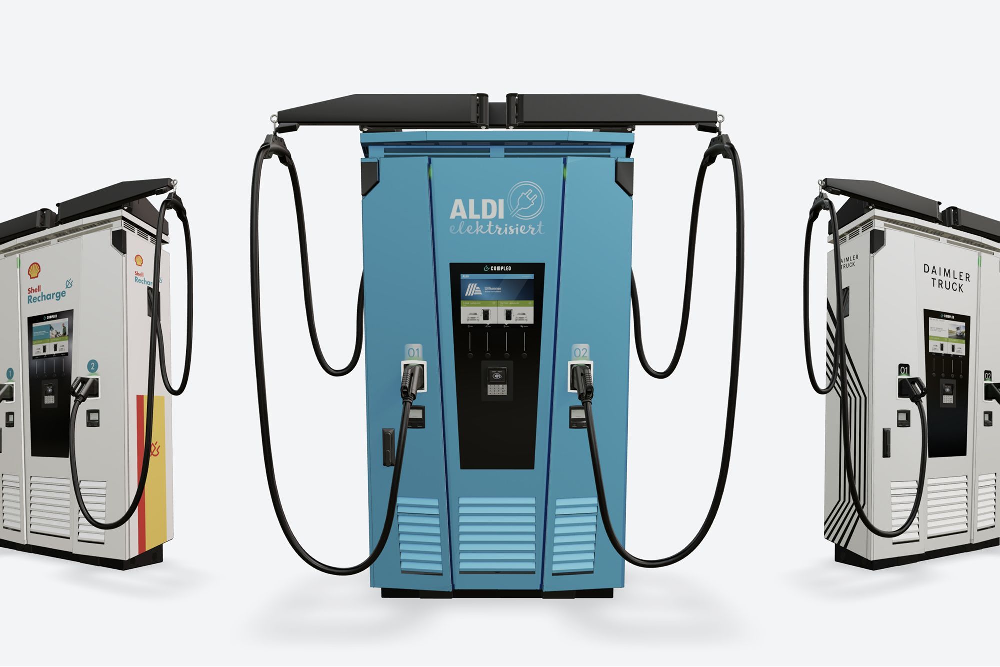 Augmented reality product presentation for Compleo Charging Solutions