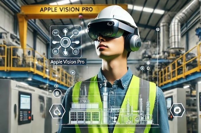 Using Apple Vision Pro for industrial