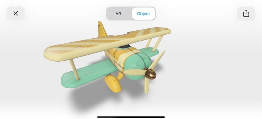 Objekte in AR QuickLook